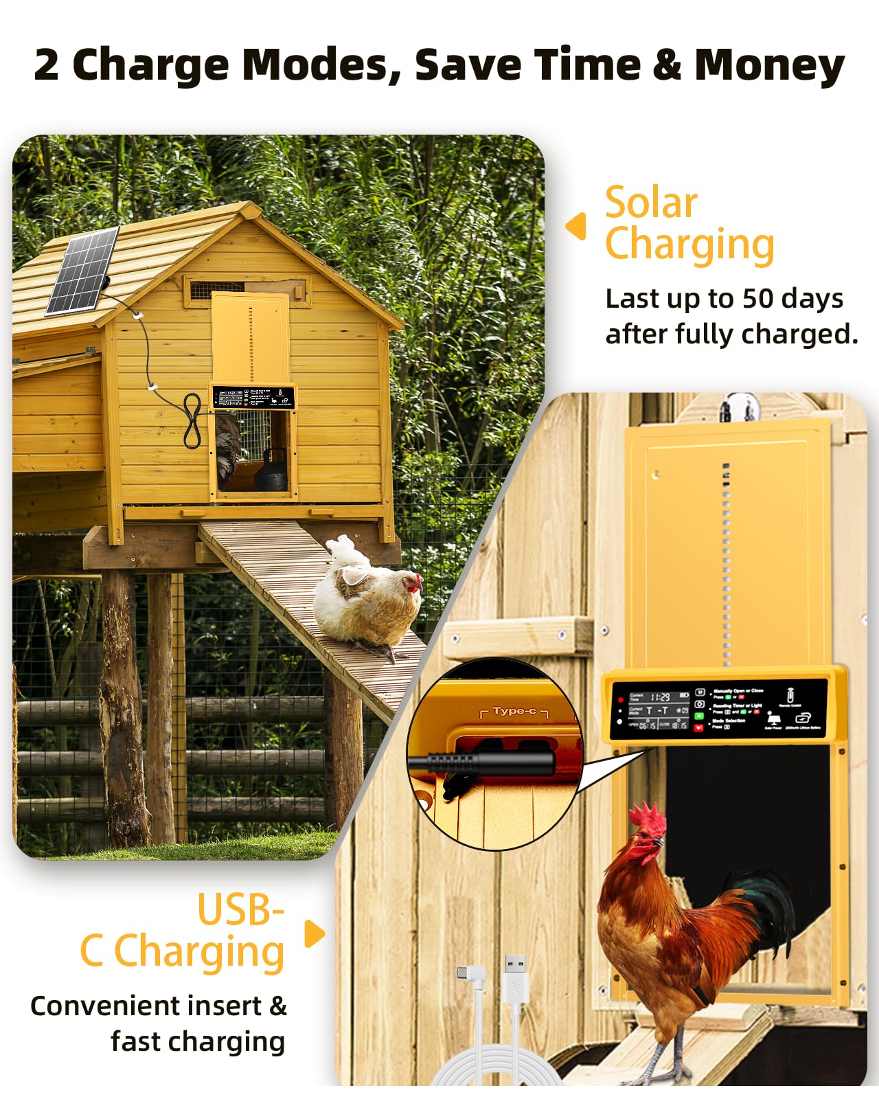 Pet Deluxe aluminum alloy weatherproof body withstands rain, snow and temperature extremes.