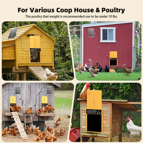 Pet Deluxe wire clips securely fix power cord away from flock interference.