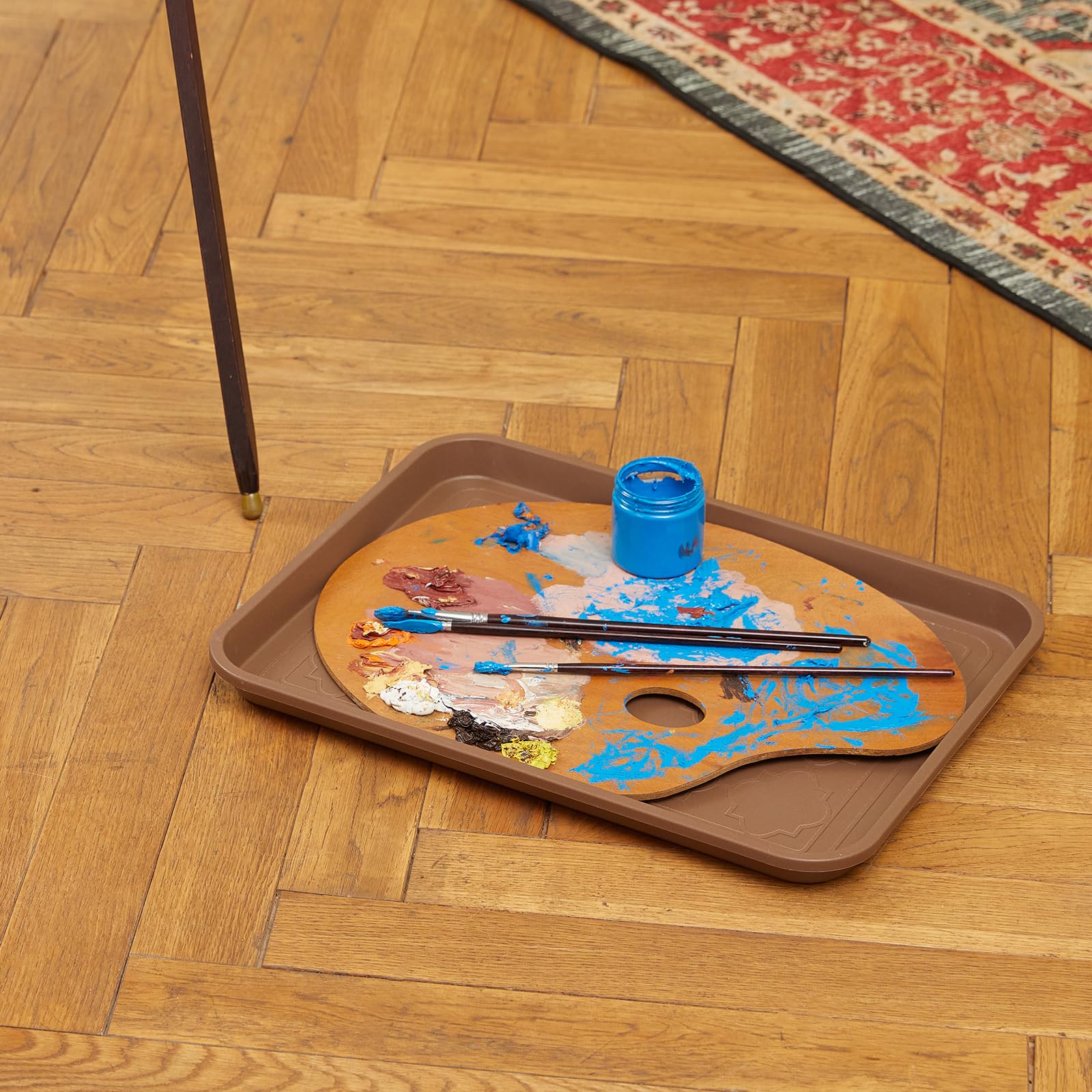 PETABBY boot tray ideal for indoor and outdoor entryways.