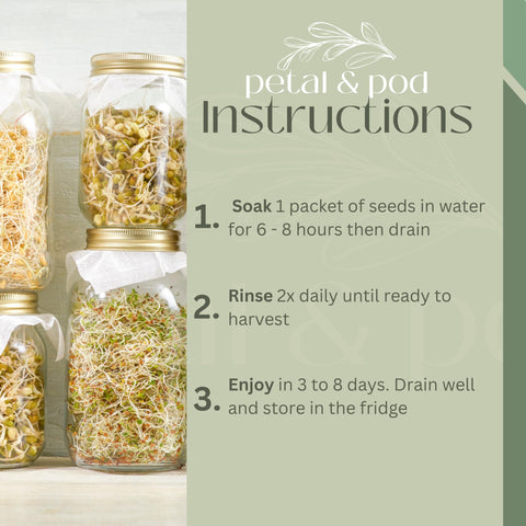 Petal & Pod ready-to-harvest sprouts displayed as fresh garnish