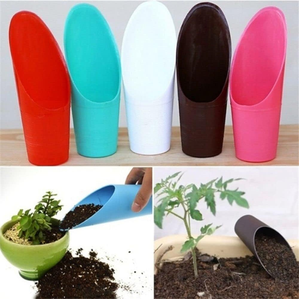 PETCTN Baolaili bonsai soil scoop compatible with ceramic and plastic pots.