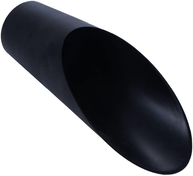 PETCTN Baolaili bonsai soil scoop with black ergonomic grip for precise repotting.