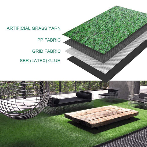 Petgrow lawn with drainage holes supports quick water clearing after rain.