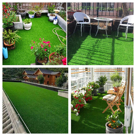 Fence backdrop DIY setup with Petgrow realistic faux turf