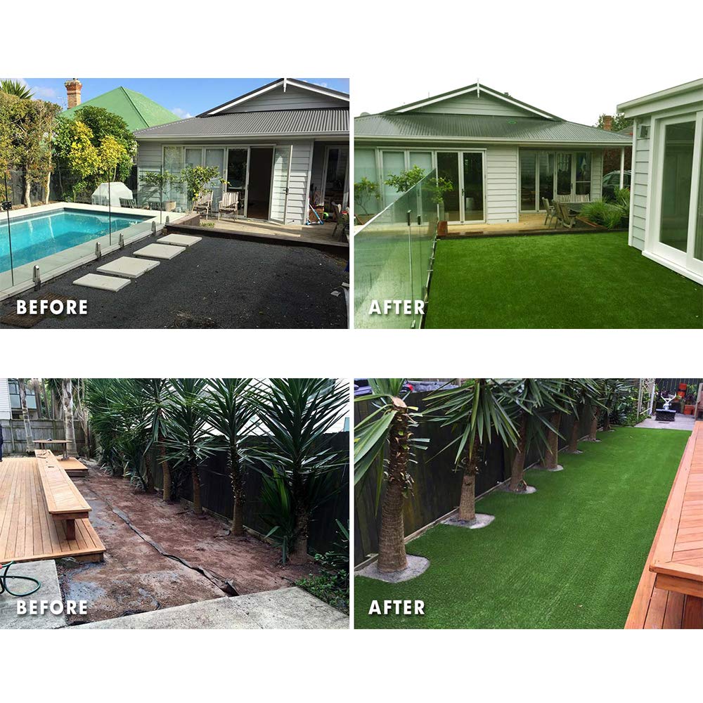 Indoor decorative matting with Petgrow faux turf for interior spaces