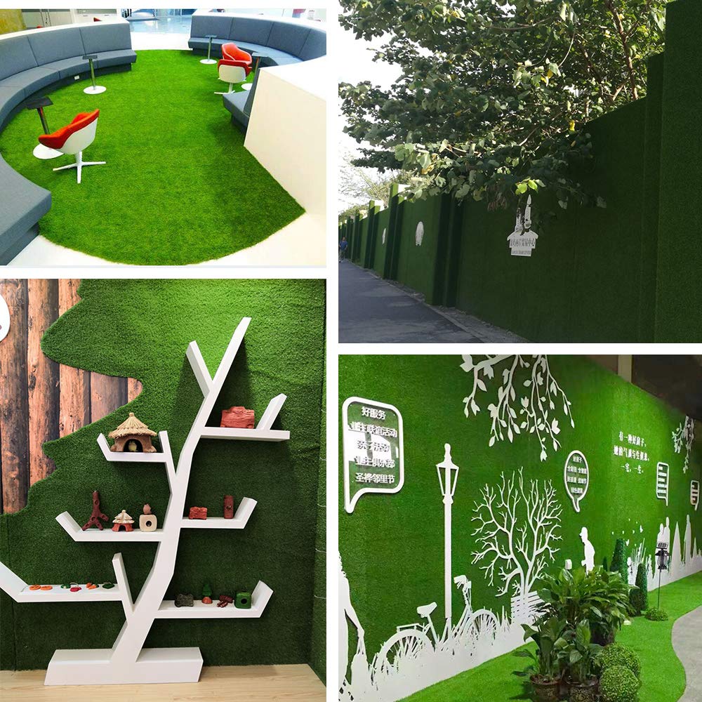 Patio or balcony setup with Petgrow turf and low-maintenance greenery