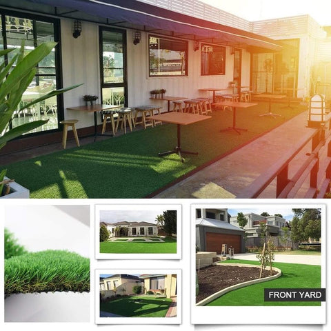 Petgrow turf easy to lay and cut to fit irregular areas