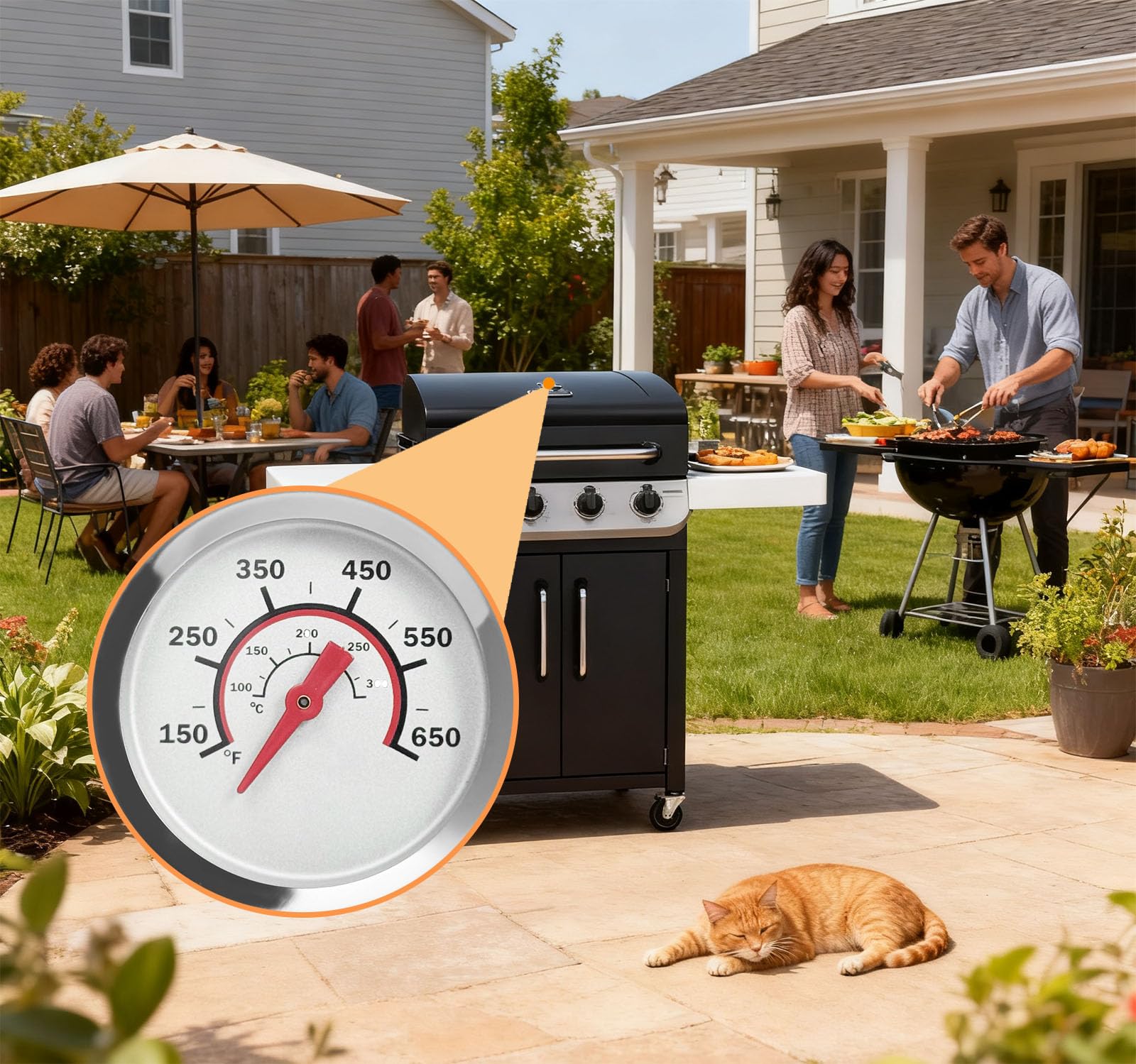 PETKAO 1.8-inch dial provides at-a-glance temperature visibility.