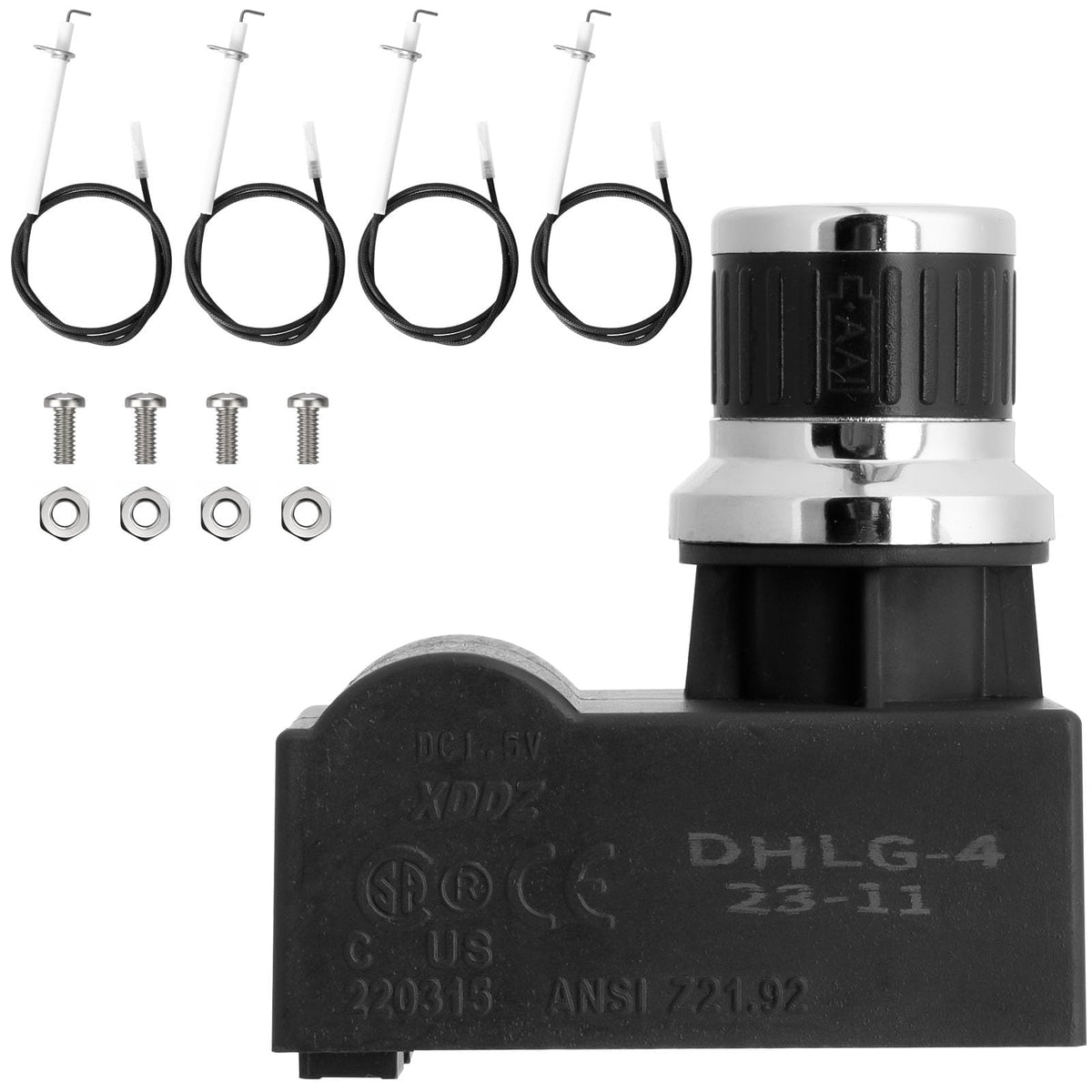 PETKAO 4-outlet igniter for Blackstone 36-inch grill enables fast, reliable ignition
