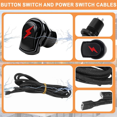 PETKAO five-outlet ignition module with battery cap for Charbroil parts.