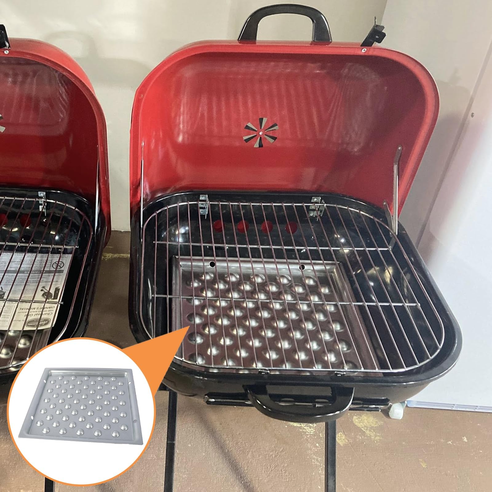 PETKAO replacement part simplifies cleanup after grilling sessions.