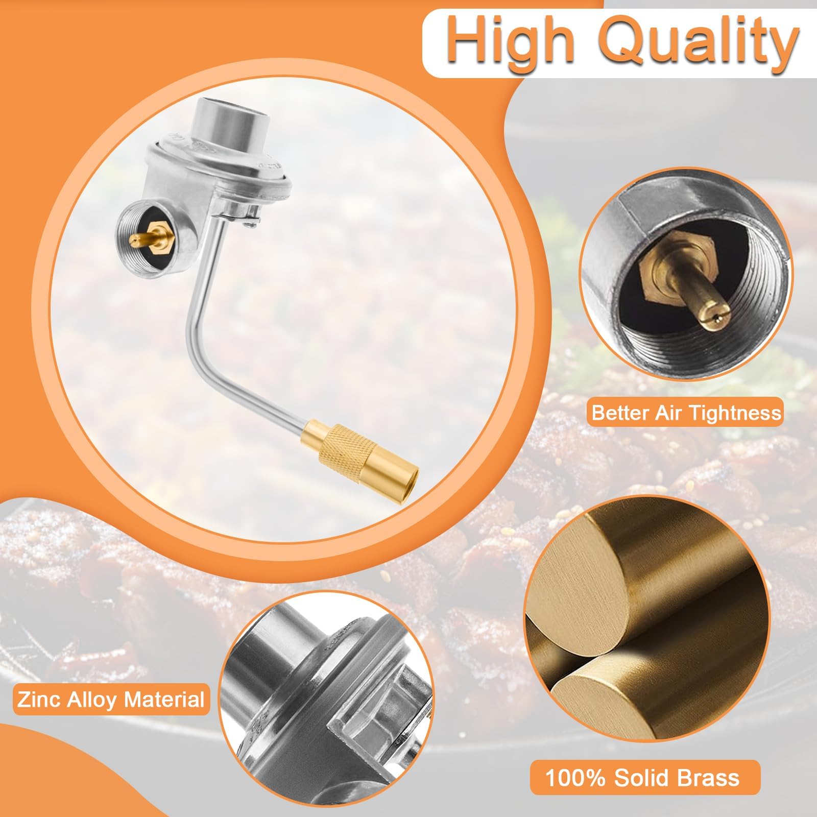 PETKAO brass regulator detail emphasizes durable construction