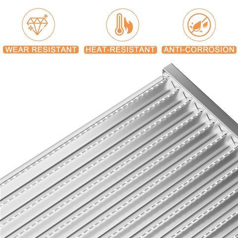 PETKAO emitter grate replacement pack for Tru-Infrared 2-burner grills