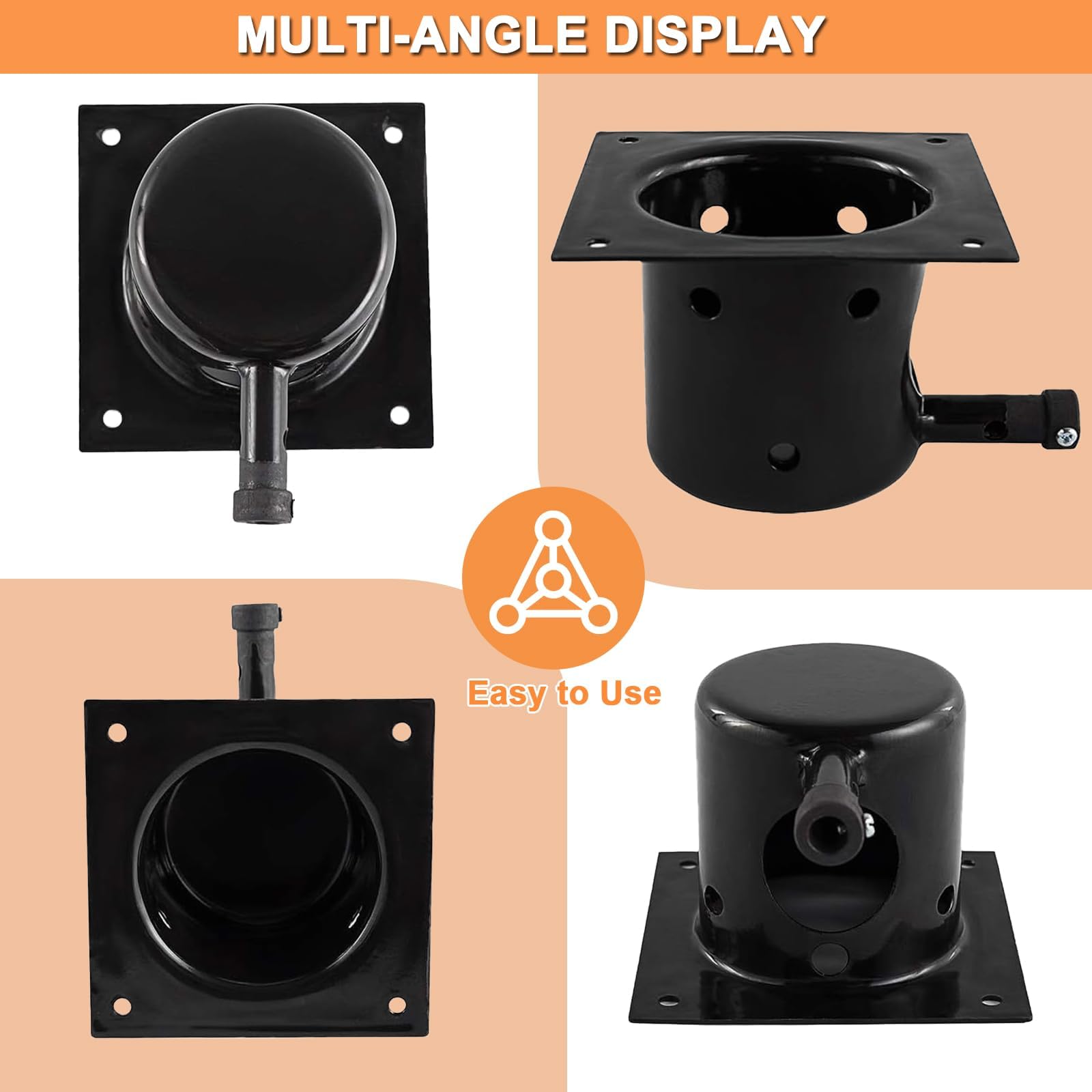 PETKAO Austin XL compatible fire pot ready for use on grills.