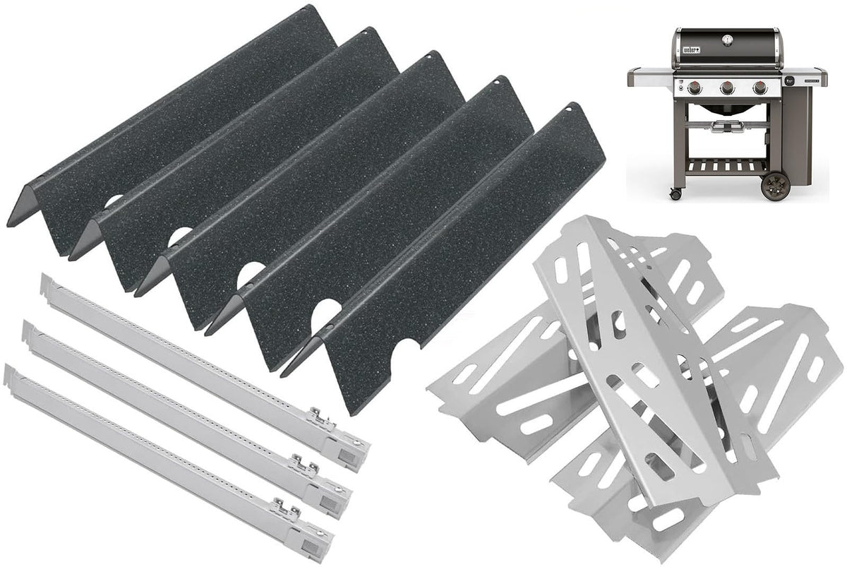 PETKAO Flavorizer Bars 5-pack for Weber GS4 Genesis II improve even heating