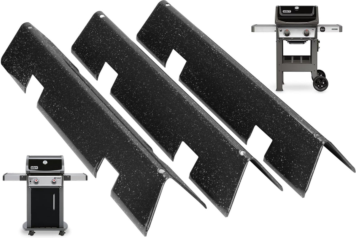 PETKAO flavorizer bars for Weber GS4 three-pack ensure even heat distribution