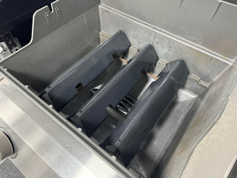 PETKAO flavorizer bars protect burners and support easy replacement