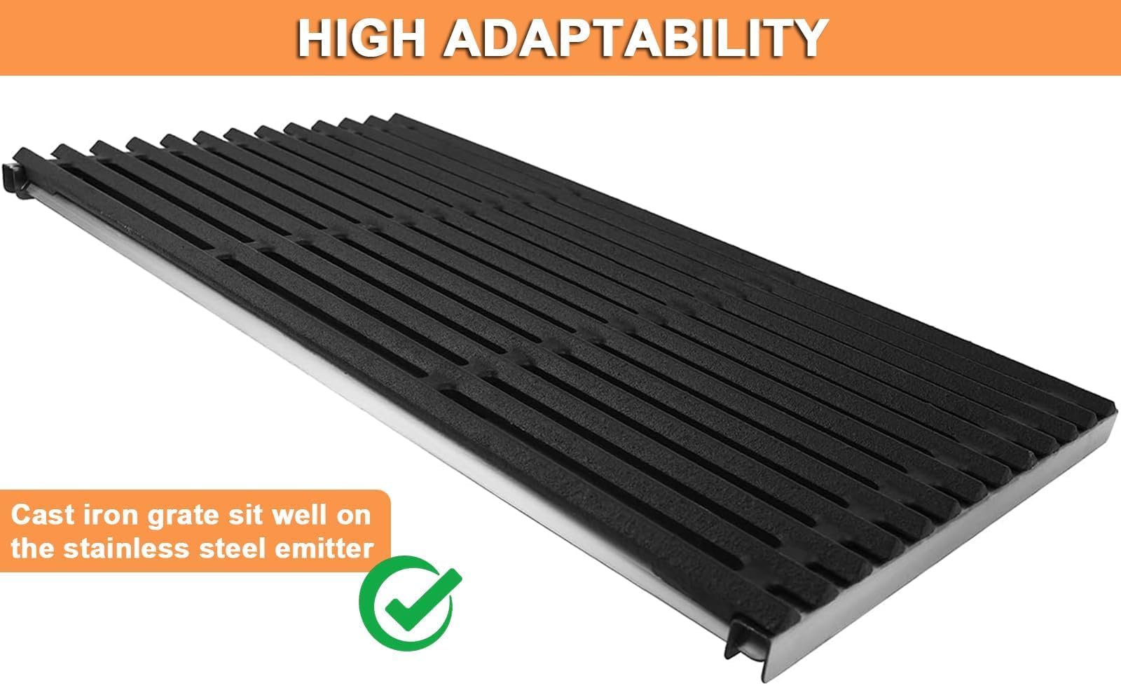 PETKAO heat distribution improvement, even cooking on grill surface.