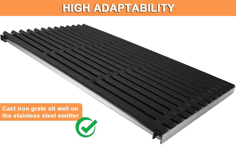 PETKAO heat distribution improvement, even cooking on grill surface.
