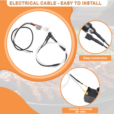 PETKAO durable construction resists corrosion for outdoor grilling