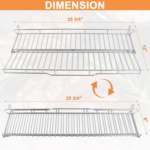PETKAO stainless steel warming rack design for durability.