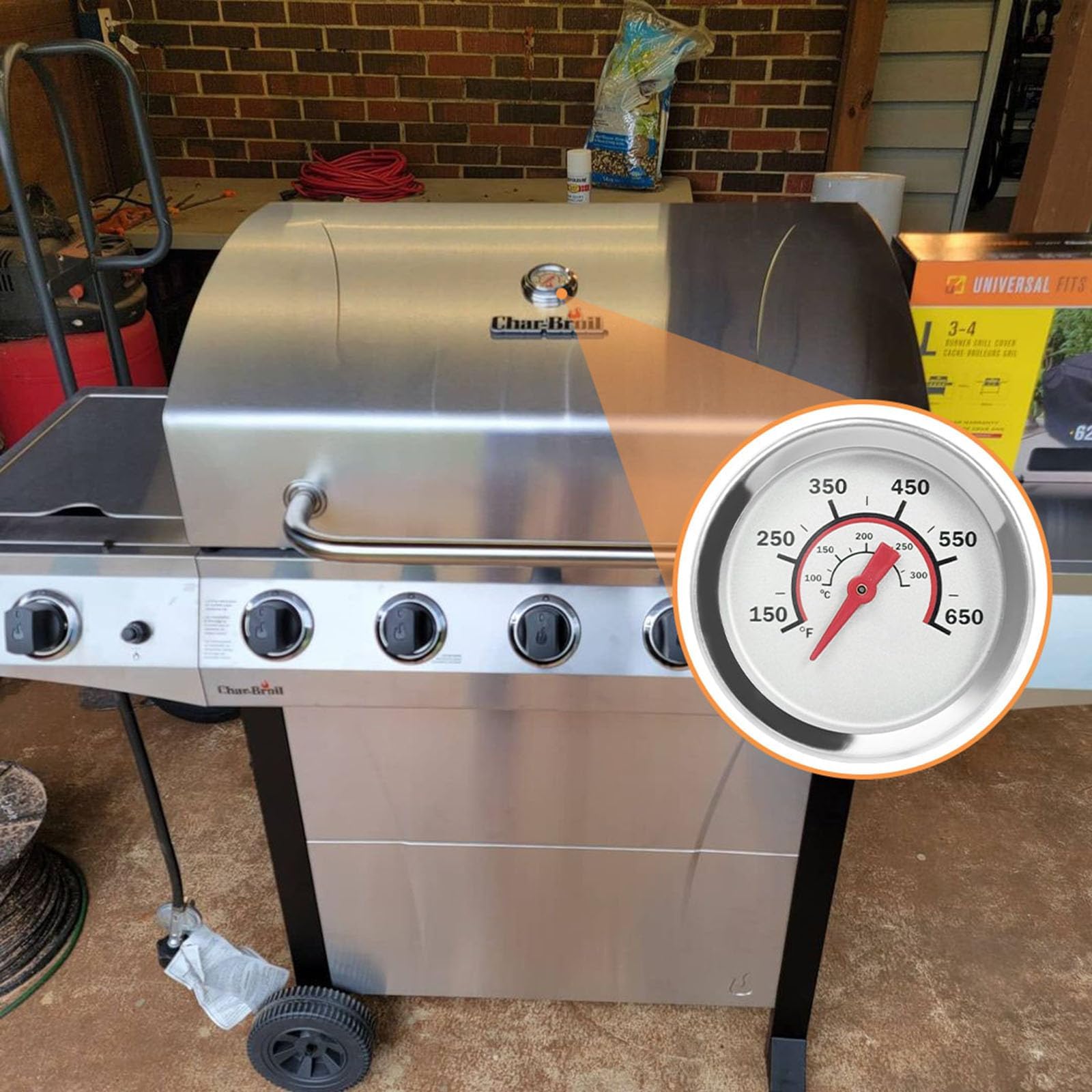 PETKAO waterproof design cleans easily after messy grilling sessions.
