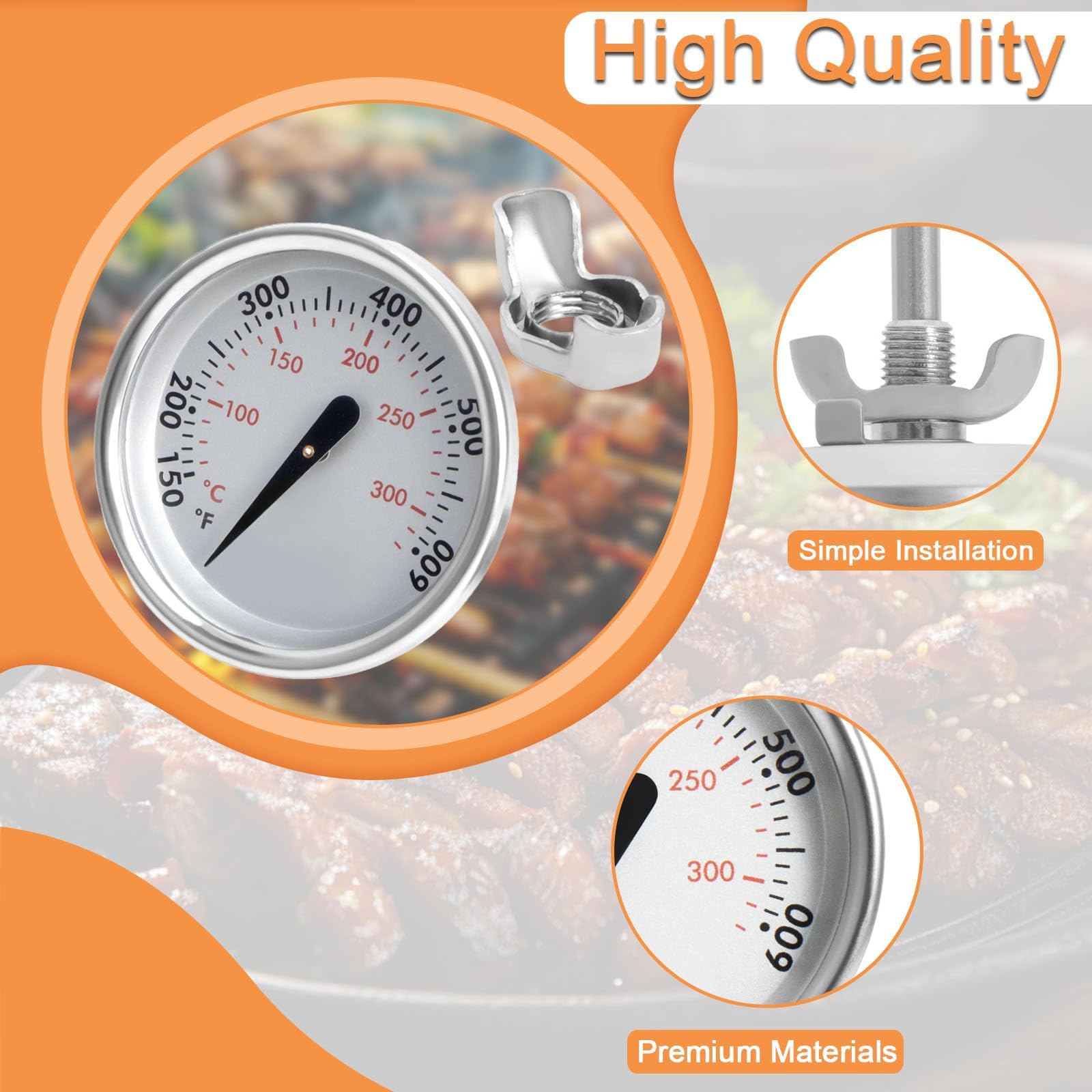 PETKAO Weber 22-inch kettle compatibility illustration for versatile fitting