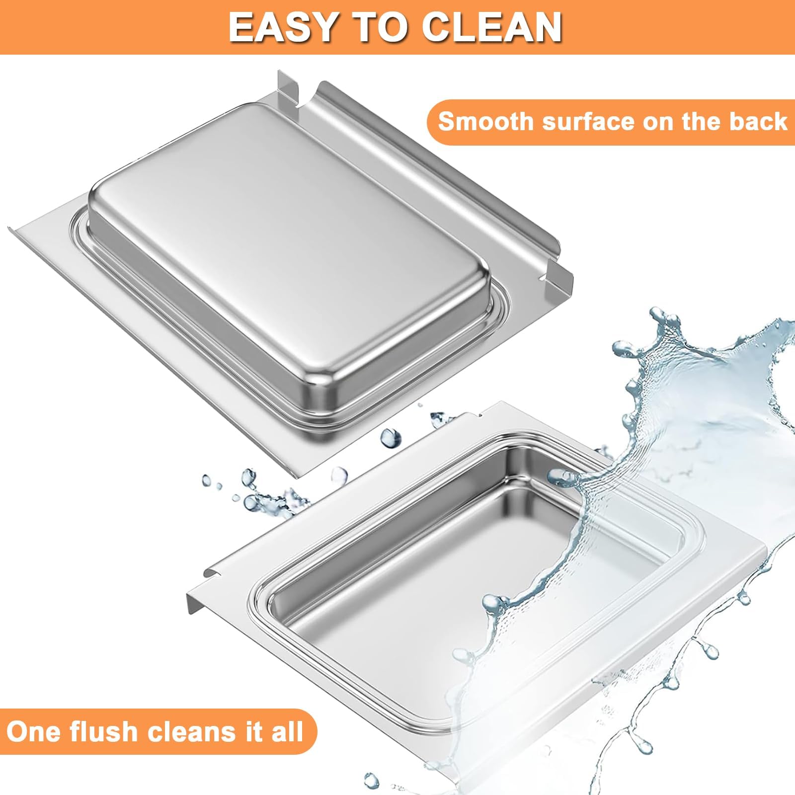 PETKAO 67047-compatible pan illustrates easy Weber compatibility.