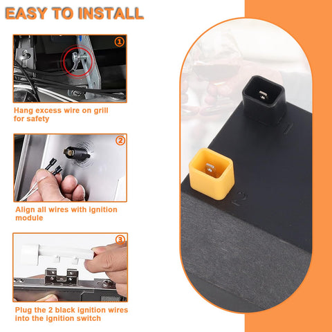 PETKAO GS4 compatible igniter fits Spirit II E310 and S310