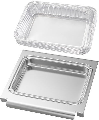 PETKAO GS4 Spirit II stainless pan for durable catch and simple disposal.