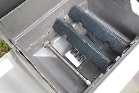 PETKAO Weber Spirit II crossover burner tube for balanced flames across the grate.