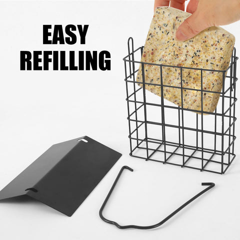 PETKNOWS easy‑fill, quick‑clean design simplifies bird feeding
