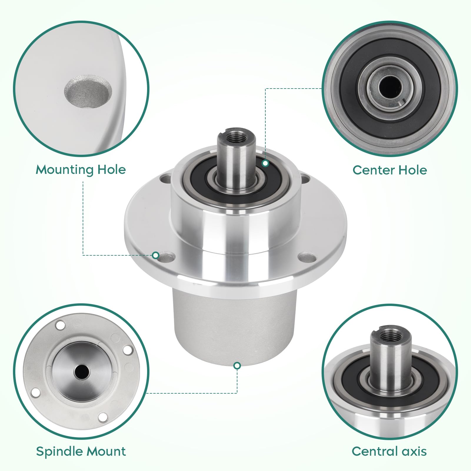 PetMigo Bad Boy MZ 42in spindle assembly ready
