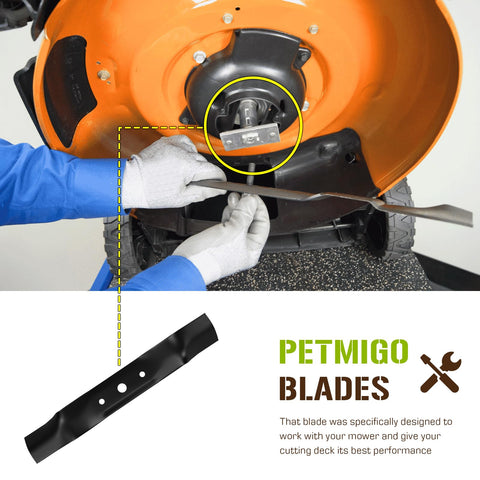 PetMigo GX20250 blade deck compatibility glance simplifies replacement decisions