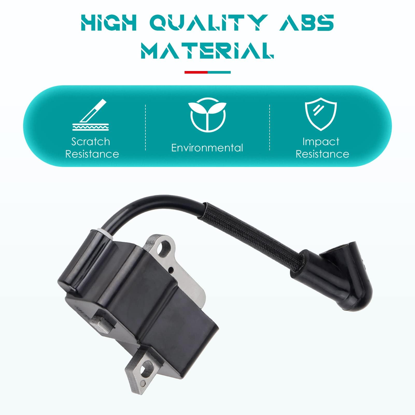 Durable metal body and rubber parts ensure stable performance
