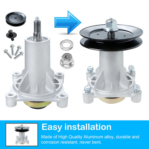 PetMigo spindle 192870 ensures reliable rotation on compatible Husqvarna decks.
