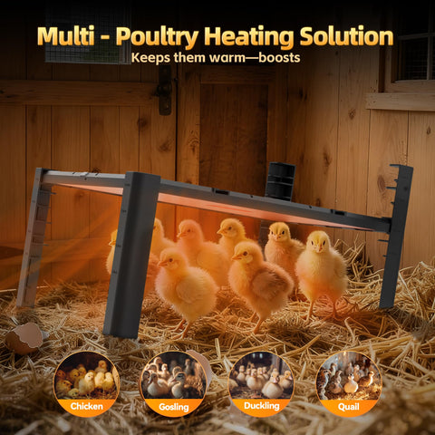 PETNF brooder plate three way mounting shows flexible installation options
