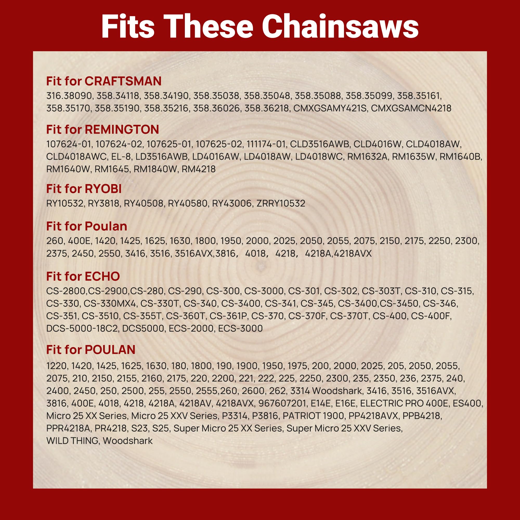 PETOX chain with protective oil for corrosion resistance during use