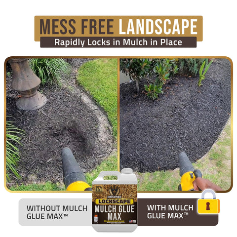 Petra Max Lockscape Glue dispense action illustrates spray-ready application for easy use