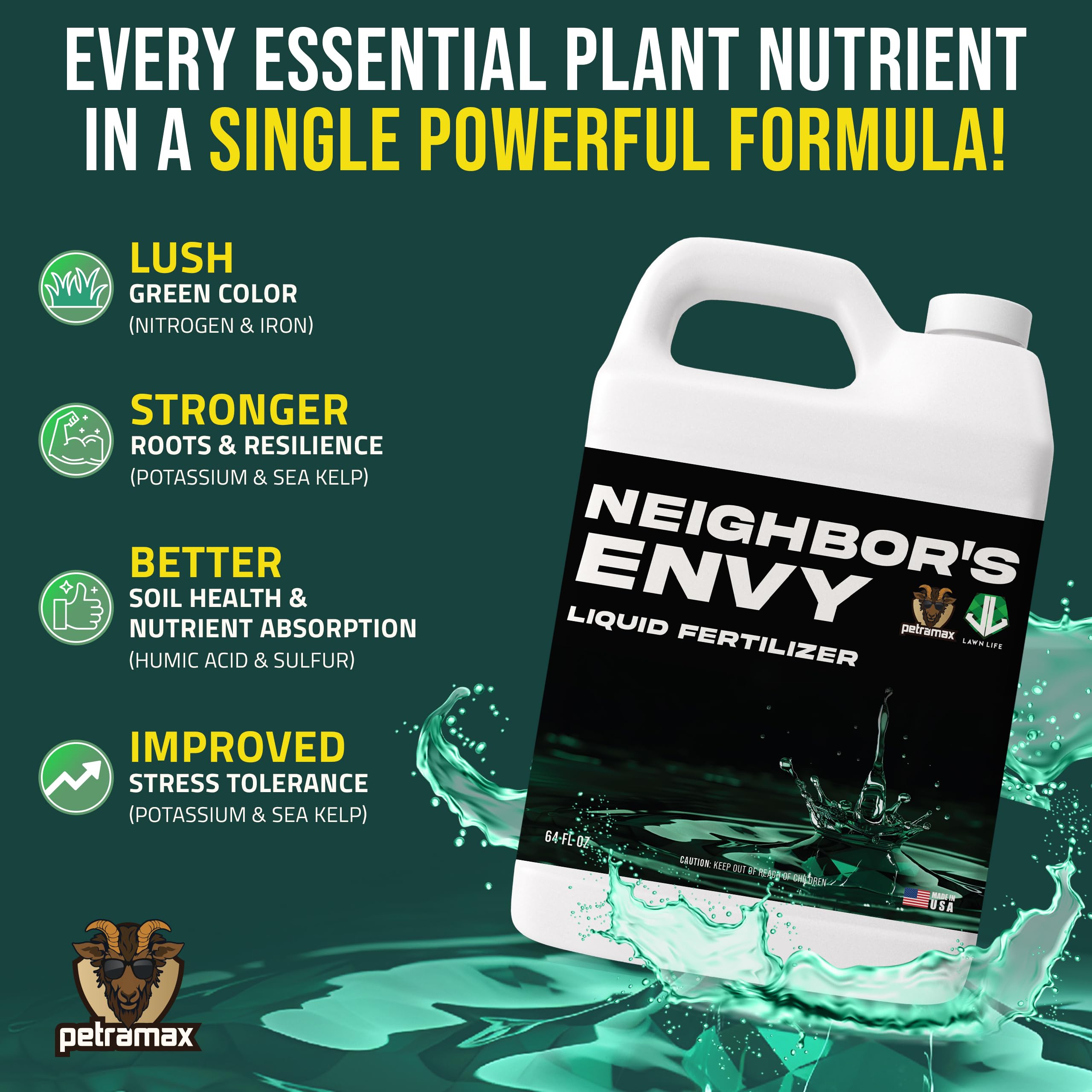 Made in the USA with trusted support from PetraMax.