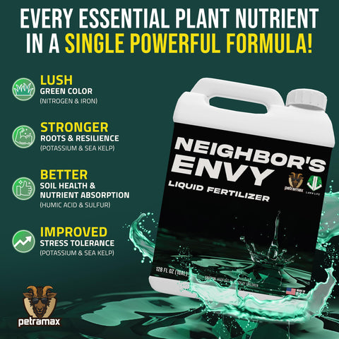 Safe use: PetraMax Envy positioned for pet-friendly lawns