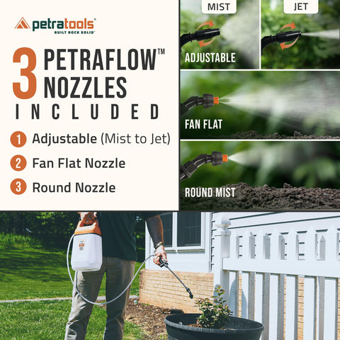 PetraTools EZ1 battery port for quick recharges during outdoor projects
