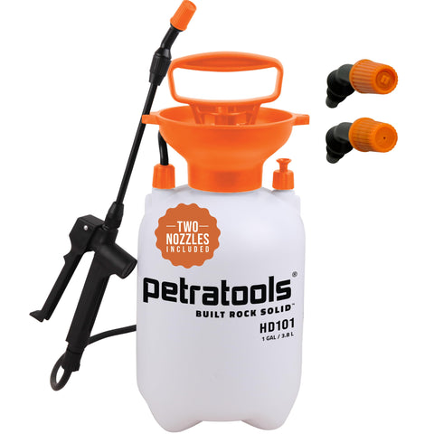 PetraTools HD101 with a 52-inch hose enables extended, efficient spray coverage.