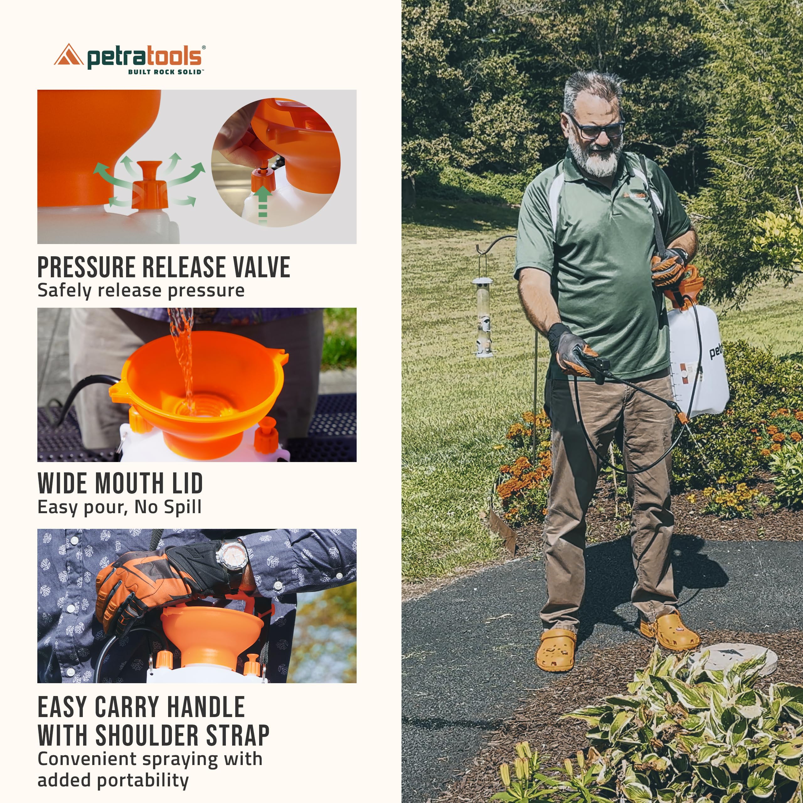HD201 bonus fan nozzle for broad coverage