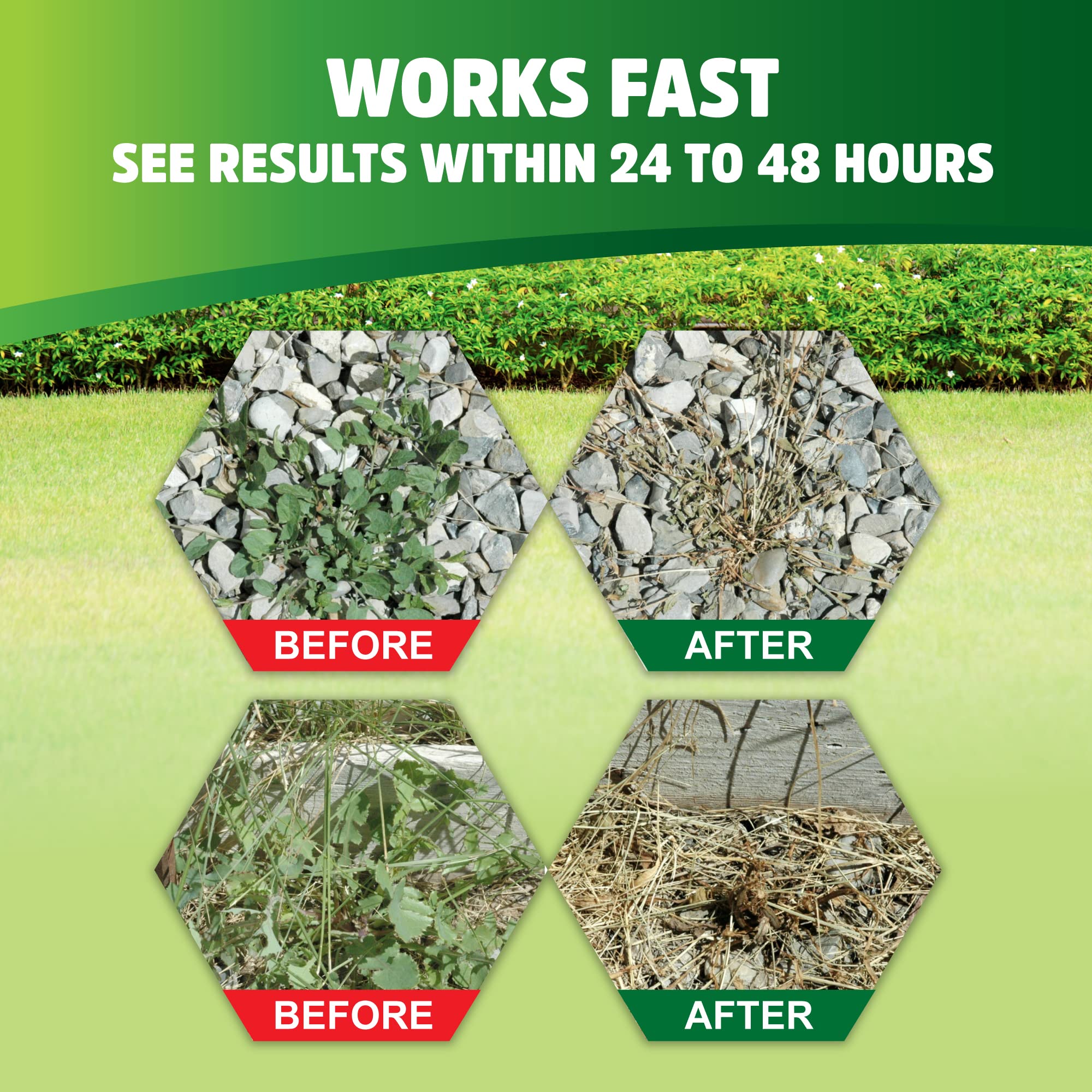 Pet's Pals ready-to-use spray close-up for easy weed control.