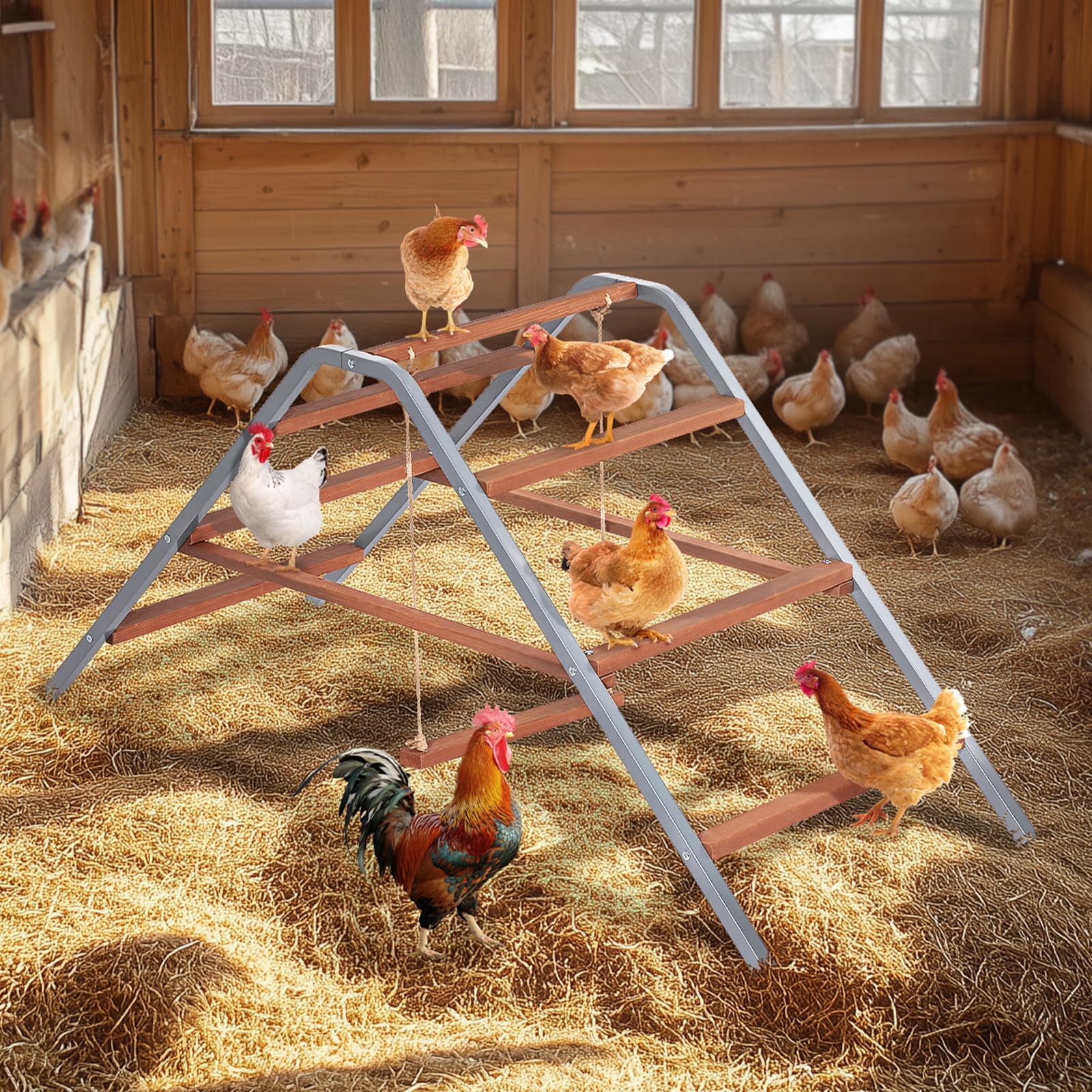 PETSFIT backyard coop accessory blends into any setting