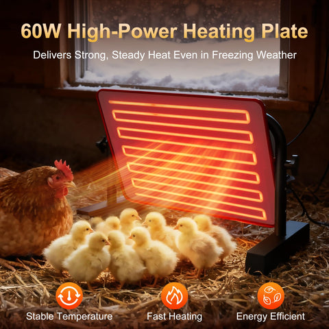 PETSOLON heat plate offers three-level control for flexible warmth.