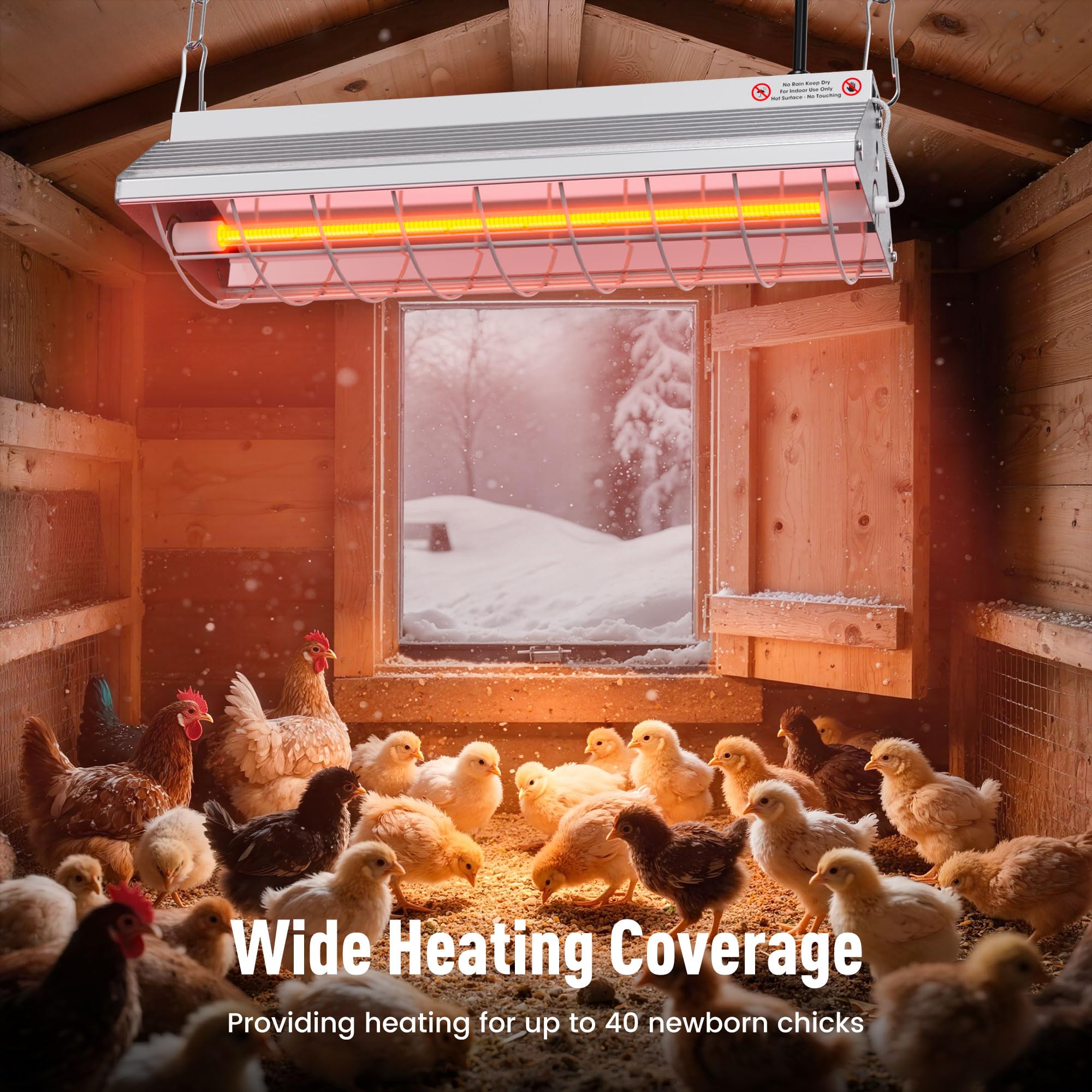 PETSOLON heater shows two levels, 150W and 300W for flexibility.