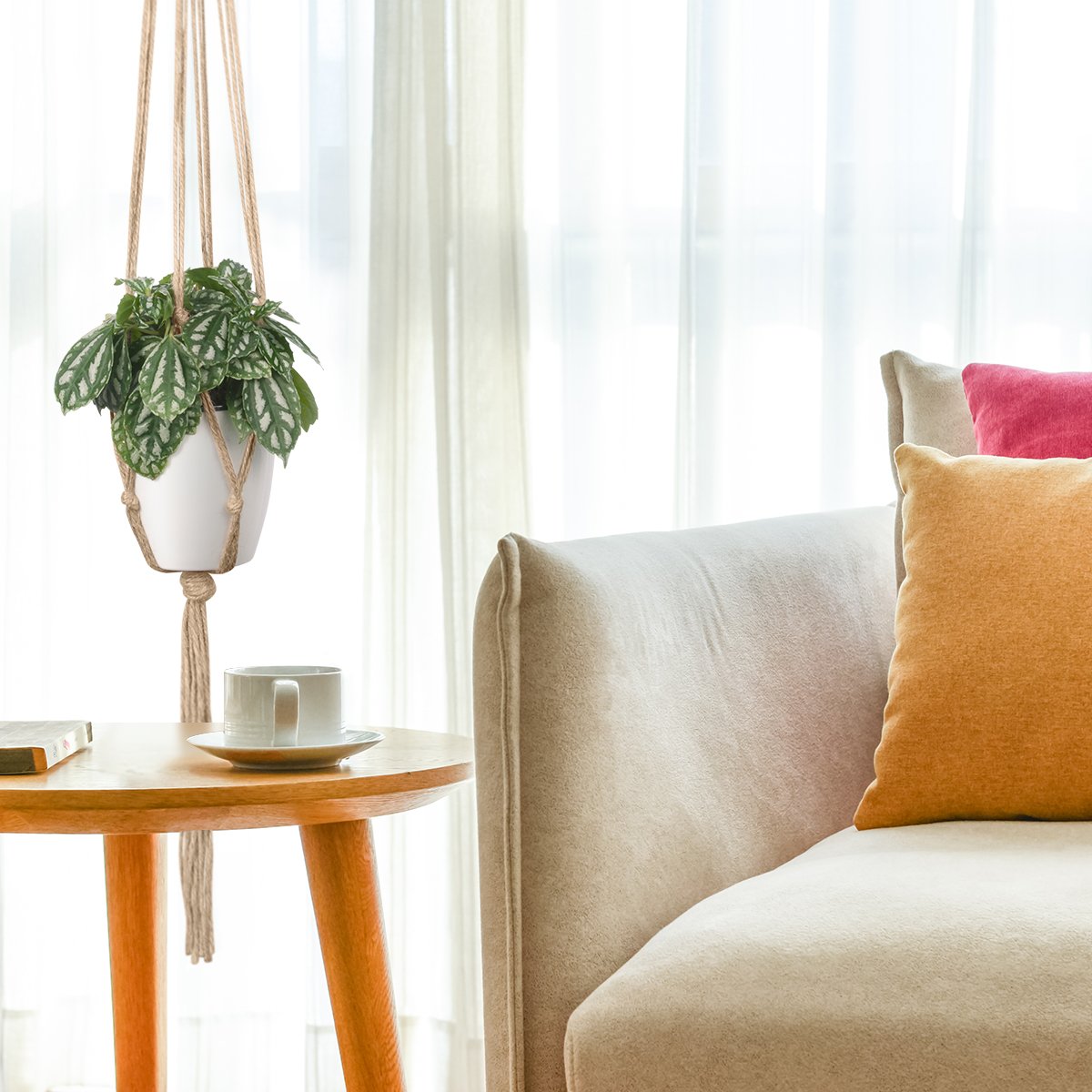 Petutu hollowed design adds light, modern-country character to decor.