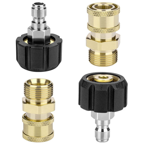 Petutu pressure washer adapter set packaging shows ready-to-use kit